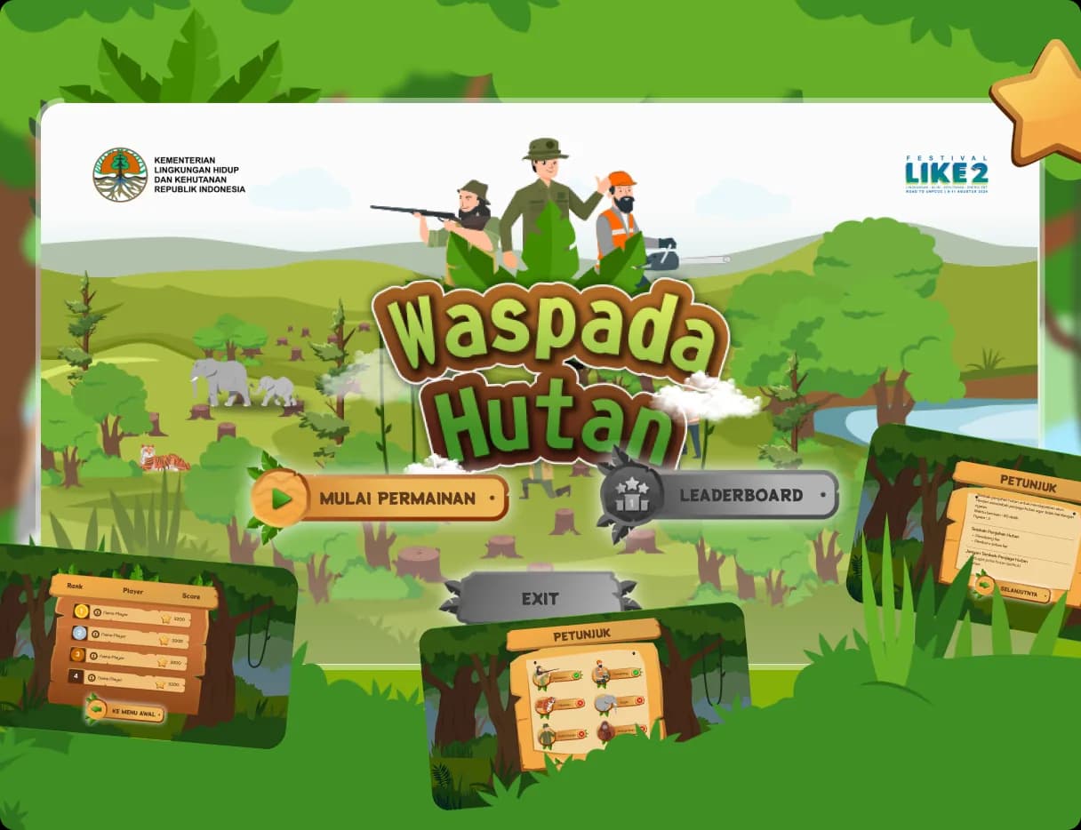 WASPADA HUTAN – EDUCATIONAL GAME